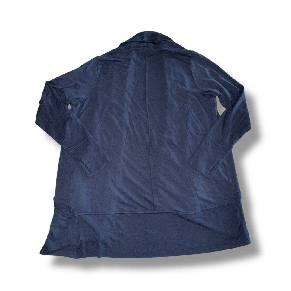 ATHLETA Pranayama Wrap with Shawl Collar - Navy XL - Picture 9 of 12